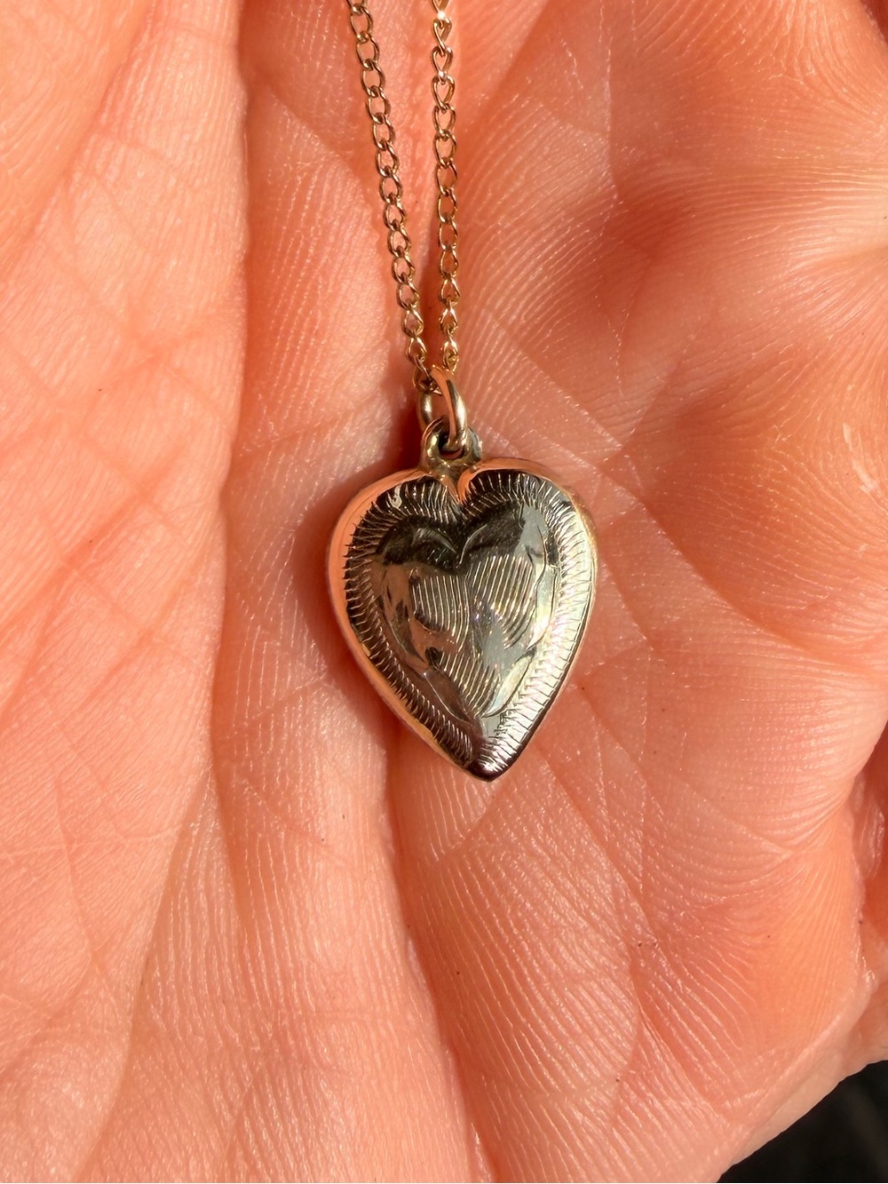 Gold Filled Heart Necklace